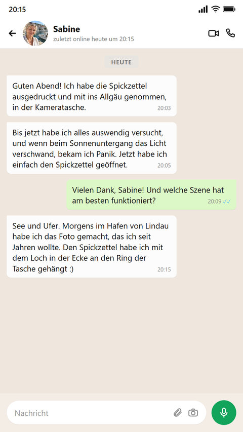 Jemand hat die Spickzettel ausgedruckt und in der Tasche in die Ferien mitgenommen